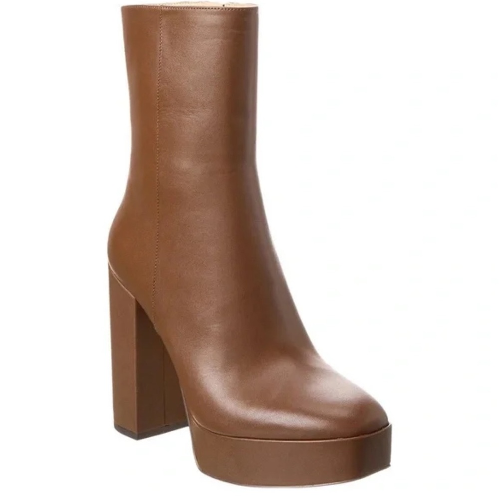 Stuart Weitzman Brown Heeled Boots